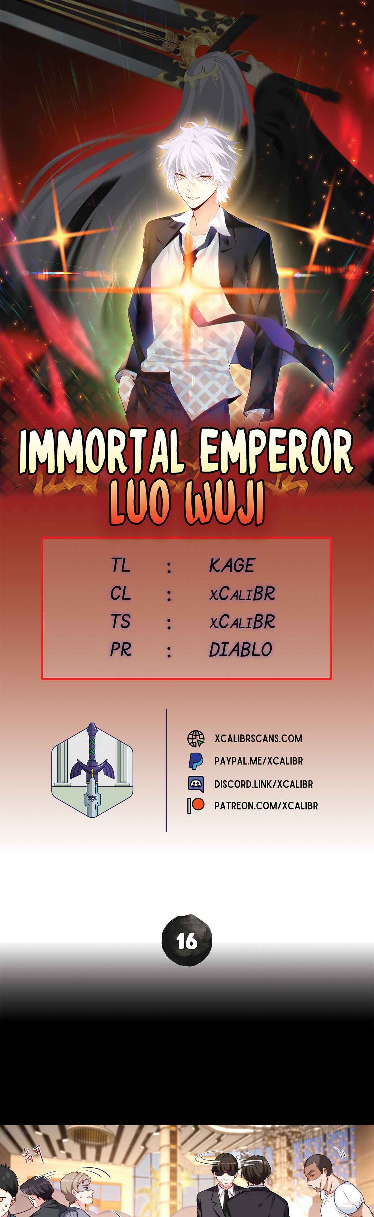 The Immortal Emperor Luo Wuji Has Returned Chapter 16 1